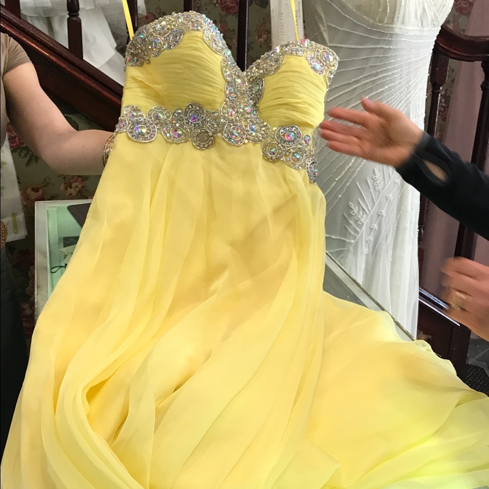 Yellow Prom Dress